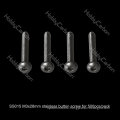 M3 button stainless steel screw